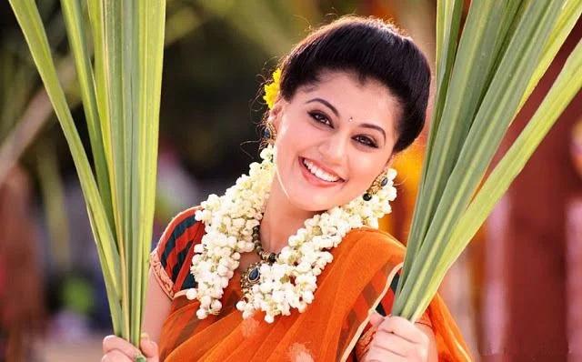 Elegance Personified: Taapsee`s iconic style in South Indian movies.